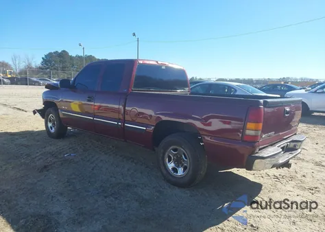 2001 Chevrolet Silverado 1500 Ls z USA, uszkodzony, nr VIN 2GCEC19T111275009